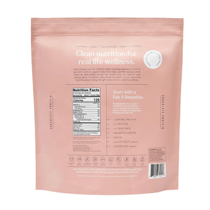 Be Well by Kelly Chocolate Grass-Fed Beef Protein Powder, 24G of Protein & 1G Net Carbs (3 Ingredients, 30 Servings) 9 Amino Acids + 3 BCAAs No Soy, No Dairy, Stevia-Free, No Sugar Added 1.87lb 849g