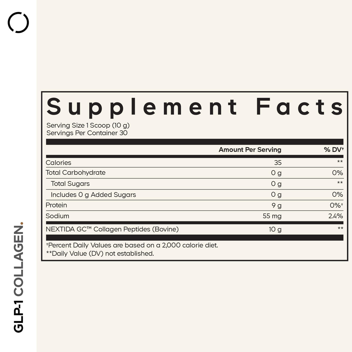 Codeage GLP-1 Collagen Powder Supplement - Nextida GC Collagen Peptides - GLP 1 Support - Hydrolyzed, Grass-Fed, Type I & III, Unflavored - Non-GMO, Gluten-Free, Dairy-Free - 10.58 Oz CodeageBuy Supplements Australia
