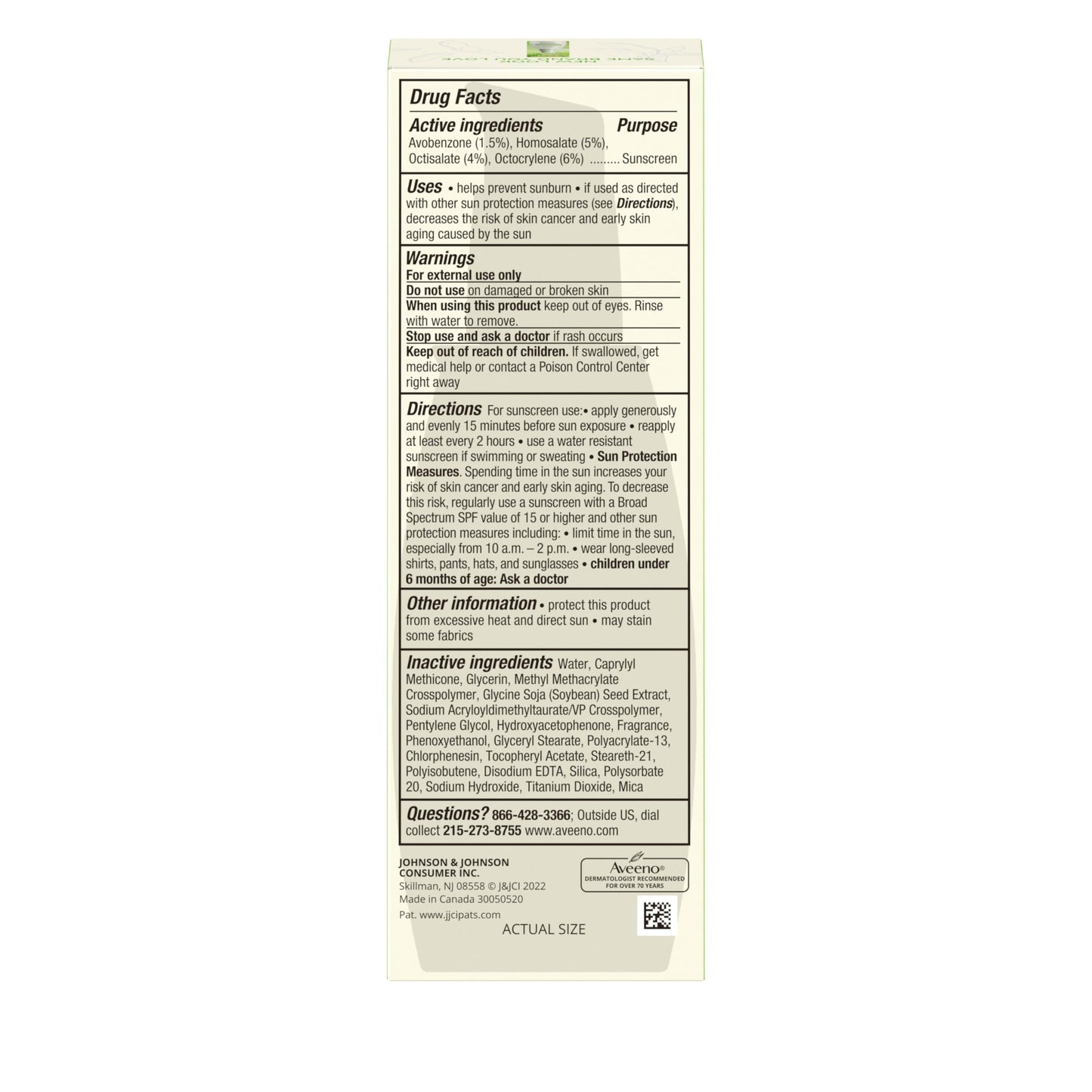 Aveeno Positively Radiant Face Moisturizer with SPF 30 Sunscreen, Hydrating Facial Moisturizer with Soy Extract to Visibly Improve Skin Tone and Texture