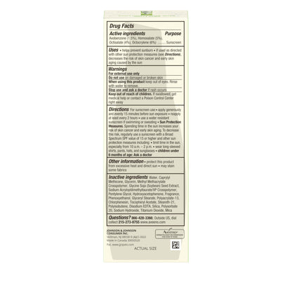 Aveeno Positively Radiant Face Moisturizer with SPF 30 Sunscreen, Hydrating Facial Moisturizer with Soy Extract to Visibly Improve Skin Tone and Texture