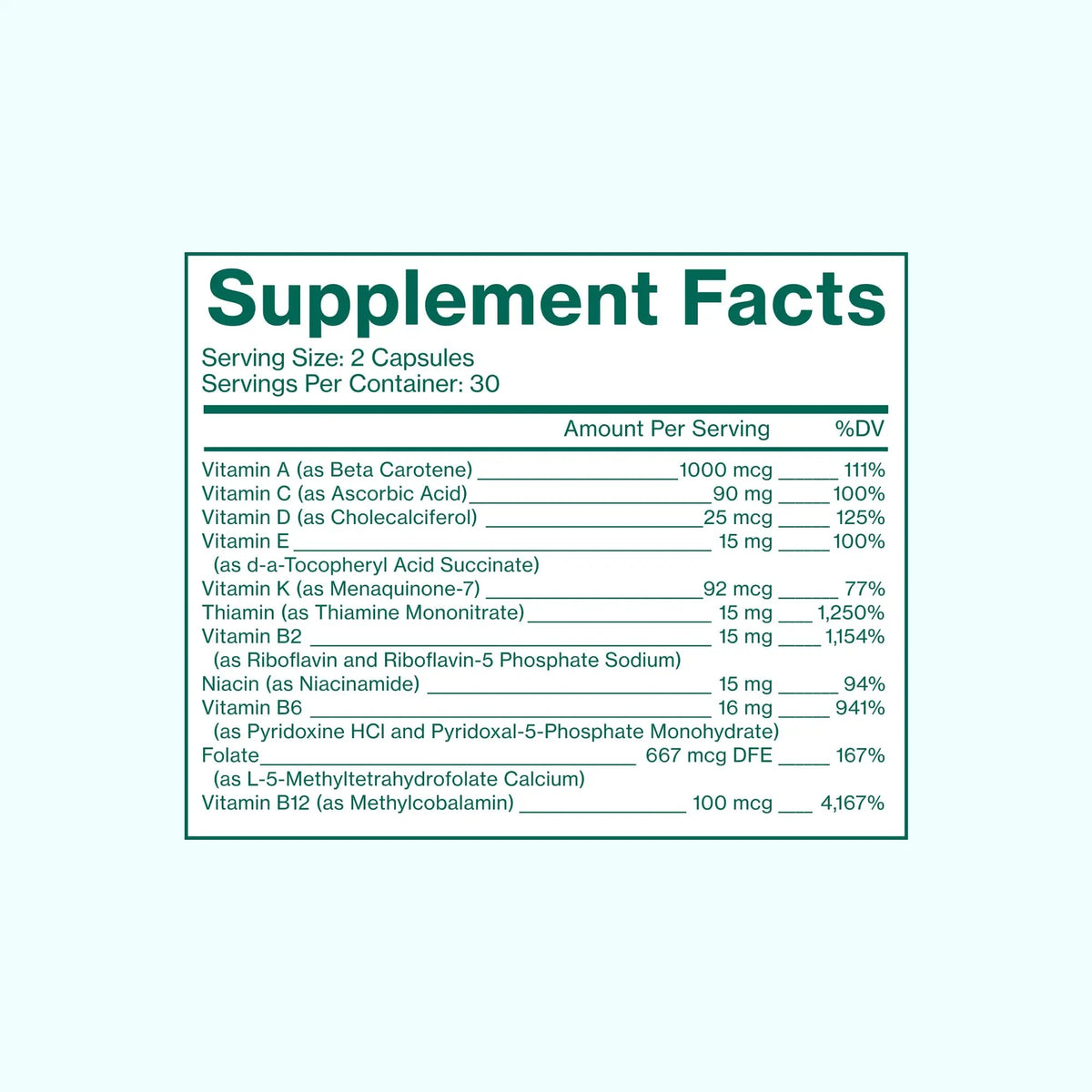 Love Wellness Daily Love Multivitamin & Big Brain Probiotics | Mind and Body Duo | Womens Vitamin and Probitoic Love Wellness