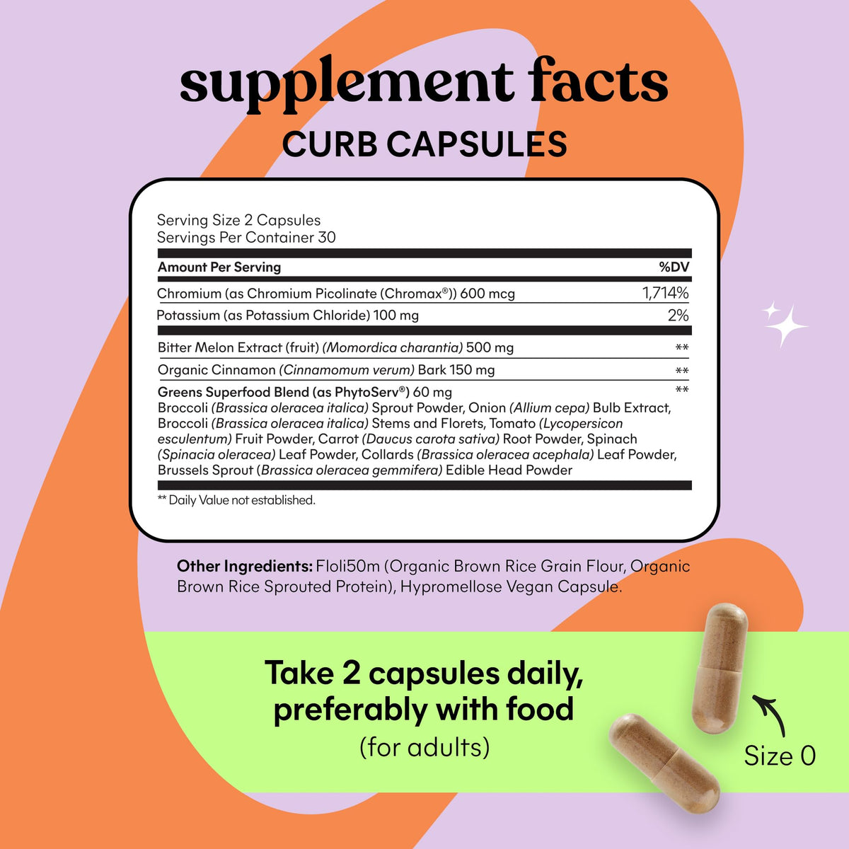 Lemme Curb Cravings, Improve Carb Metabolism, Support Weight Management w/Clinically Studied Chromium Picolinate, Bitter Melon, Ceylon Cinnamon