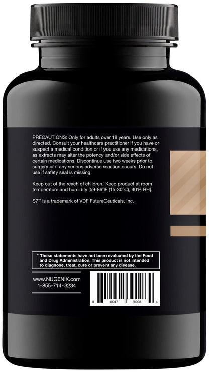 Nugenix Nitric Oxide Booster Supplement - Nitric Oxide Flow, L-Arginine, L-Citrulline, Pine Bark Extract - Vasodilator - 100 Capsules
