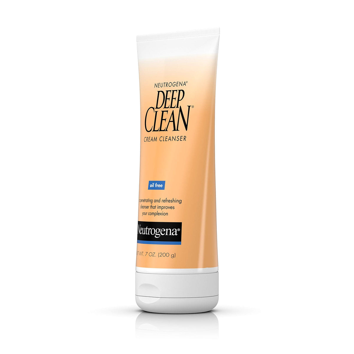 Neutrogena Deep Clean Daily Facial Cream Cleanser with Beta Hydroxy Acid to Remove Dirt