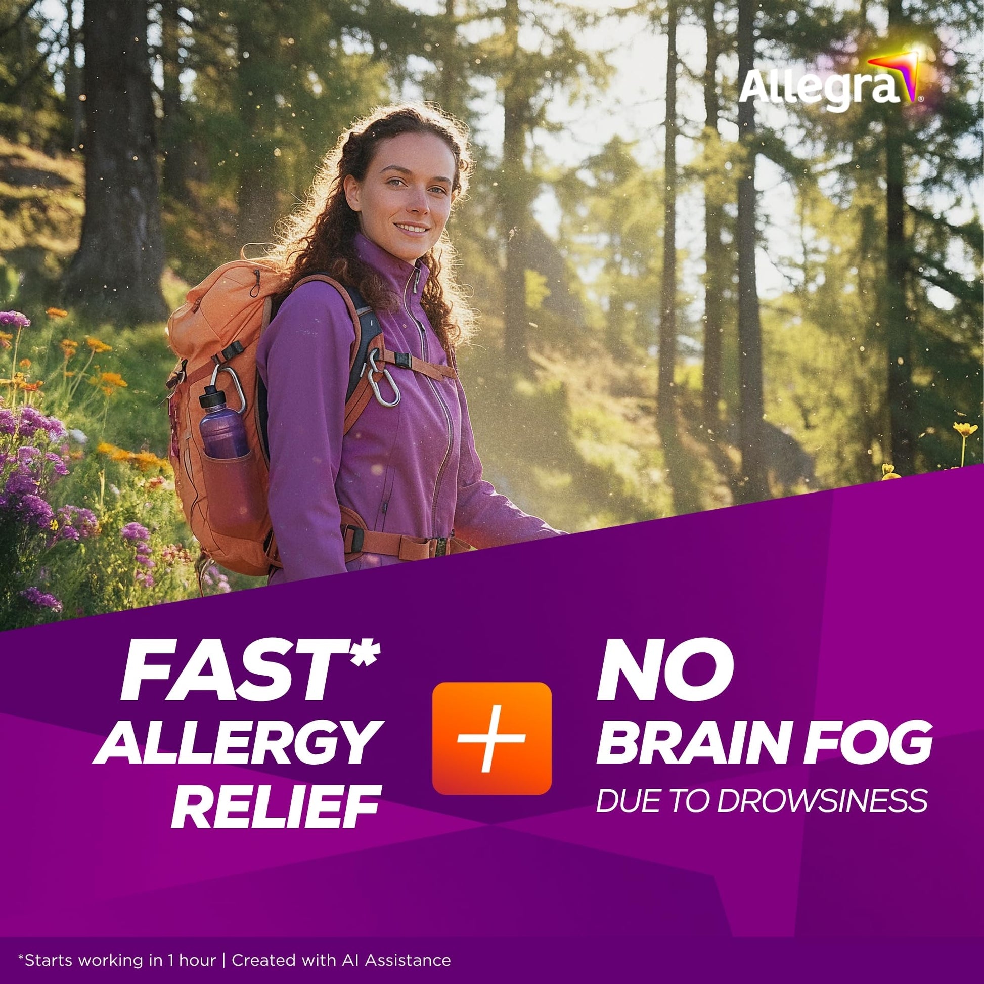 Allegra Adult 24-Hour Allergy Relief Tablets, Non-Drowsy Indoor and Outdoor Allergy Medicine, 180 mg Fexofenadine HCI Antihistamine Pill, 90 Count Plus 1 Count Travel Pack Allegra buy supplements Au