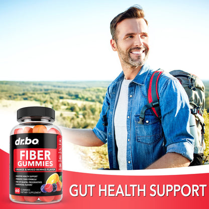 Fiber Gummies for Adults & Kids - Tasty Gummy Prebiotic Fiber Supplement, Max Digestive