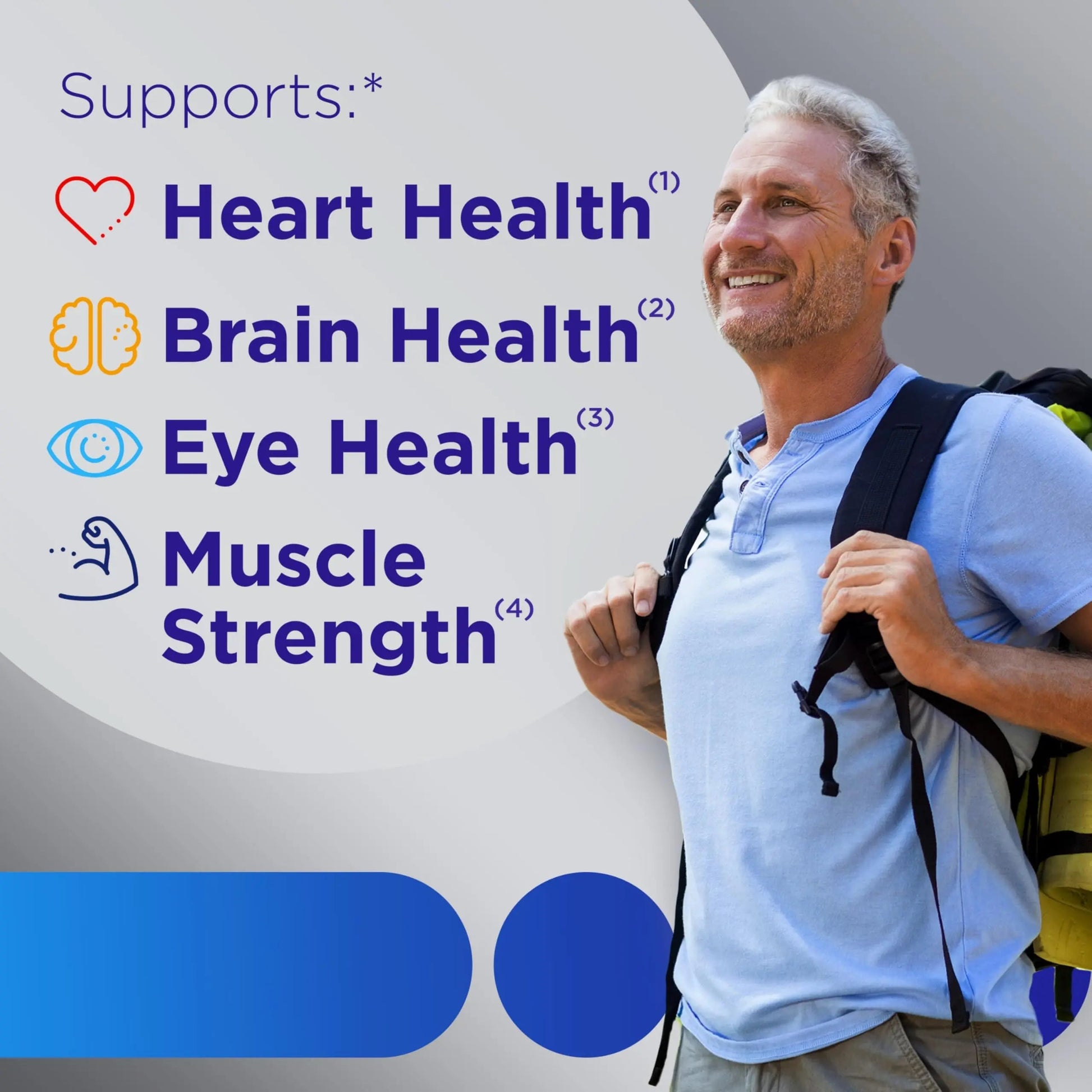 Centrum MultiGummies for Men 50 Plus, Multivitamin/Multimineral Supplement with Vitamins D3, E, B6, and B12 Centrum