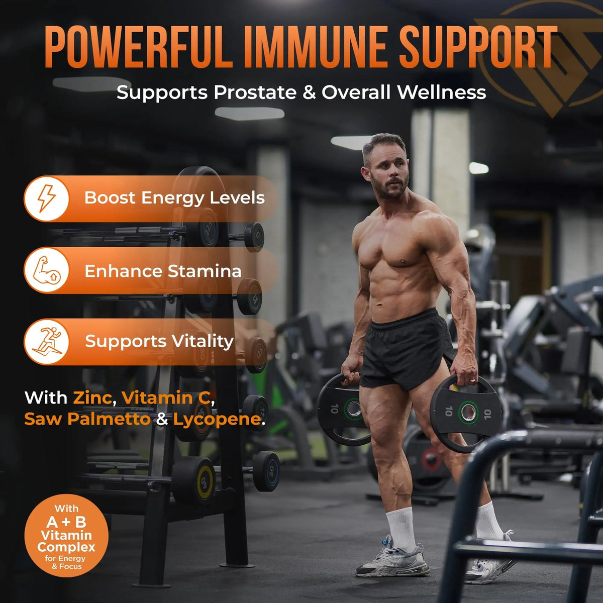 NutriTorch Multivitamin for Men – Adult Dietary Supplement with Vitamins A, C & D, Minerals & Antioxidants for Immune Support, Increased Energy NutriTorch