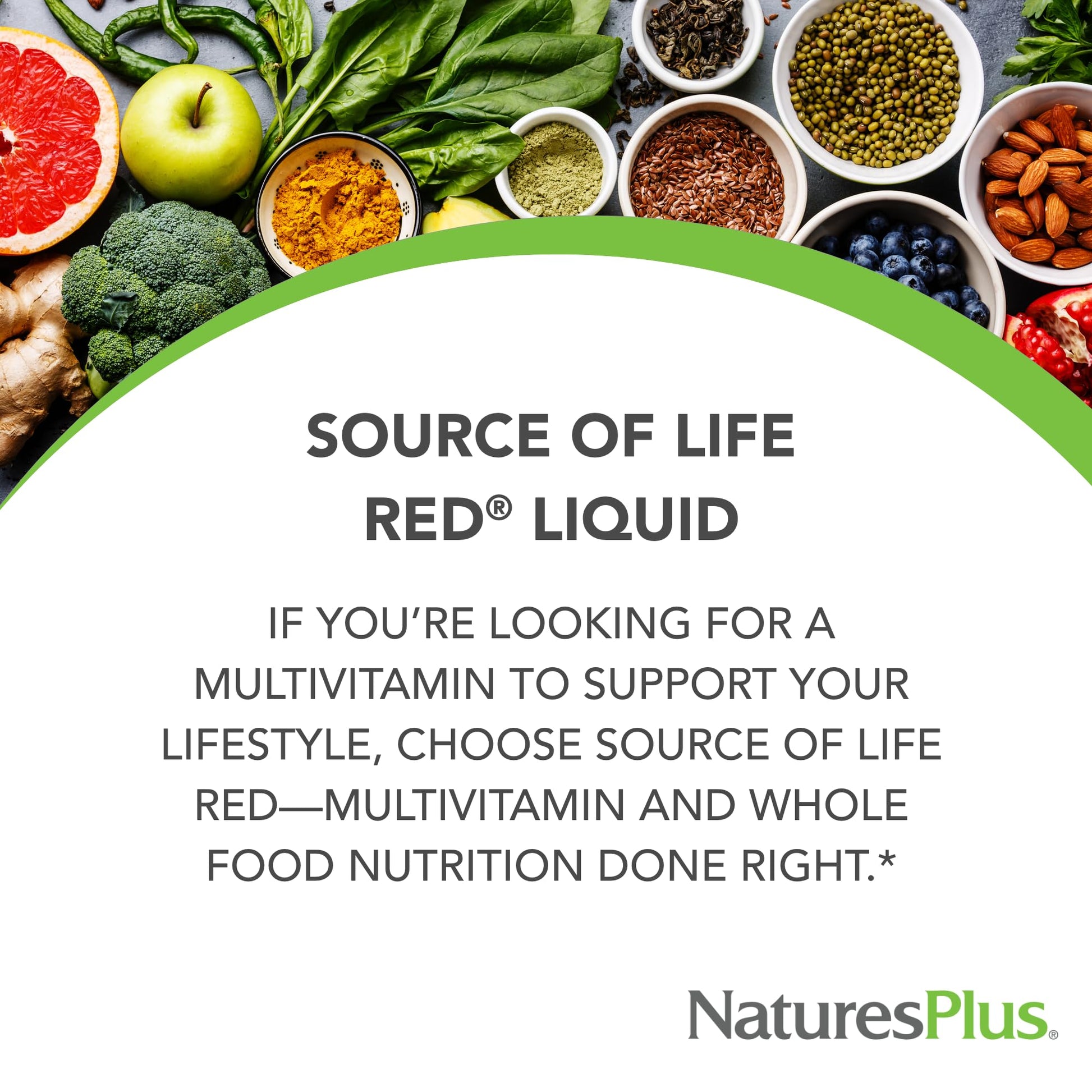 NaturesPlus Source of Life RED Multivitamin Liquid - 30 oz - Energy & Immune Support - with Exotic Red Fruits, Lycopene & Lutein - Vegetarian & Gluten Free - 30 Servings NaturesPlusBuy Supplements Australia
