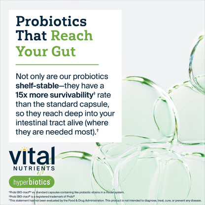 Hyperbiotics Vital Nutrients Pro-15 Prebiotics and Probiotics for Women and Men | 15 Science Backed Strains | Supports Occasional Constipation