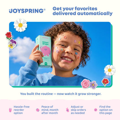 JoySpring Calmify Magnesium Citrate Liquid for Kids - Sugar-Free, Gluten-Free Calming Supplement with Chamomile