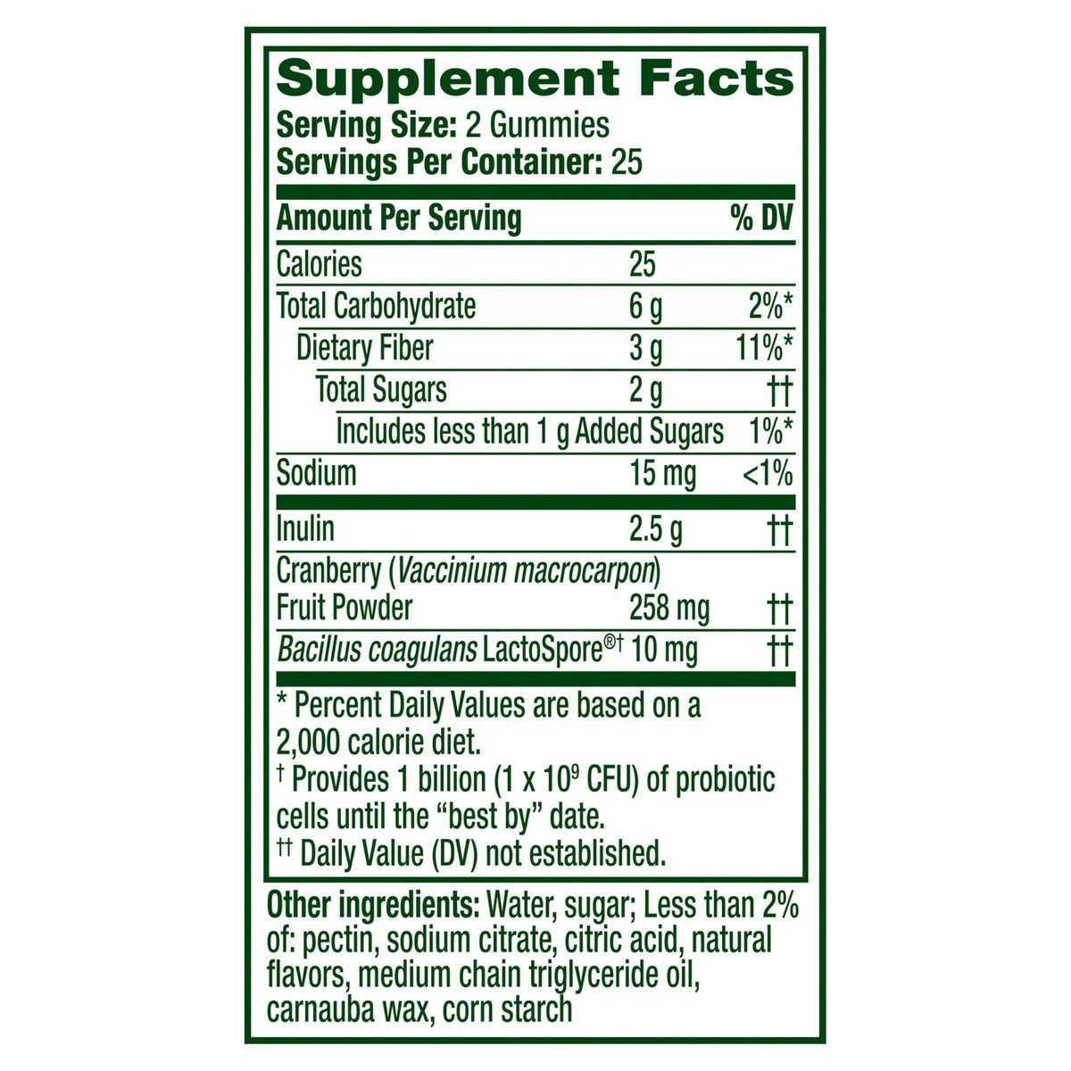Align Probiotic, Women's Dualbiotic, Womens Probiotic Gummies, Prebiotics and Probiotics for Women, with Cranberry for Urinary Tract Health
