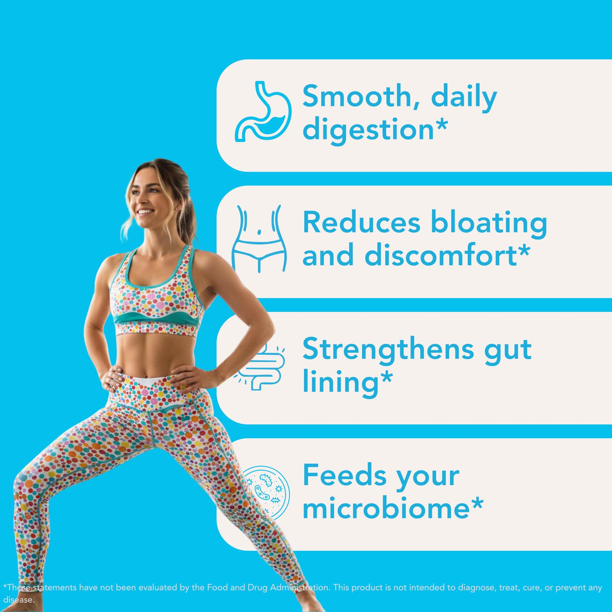 Let Loose Daily Tribiotic Pills - Probiotics, Prebiotics, and Postbiotics to Feed Your Microbiome and Support Smooth Daily Digestion, Gut Health, Gut Lining Repair for Women and Men, 30 Capsules Let Loose buy supplements Au