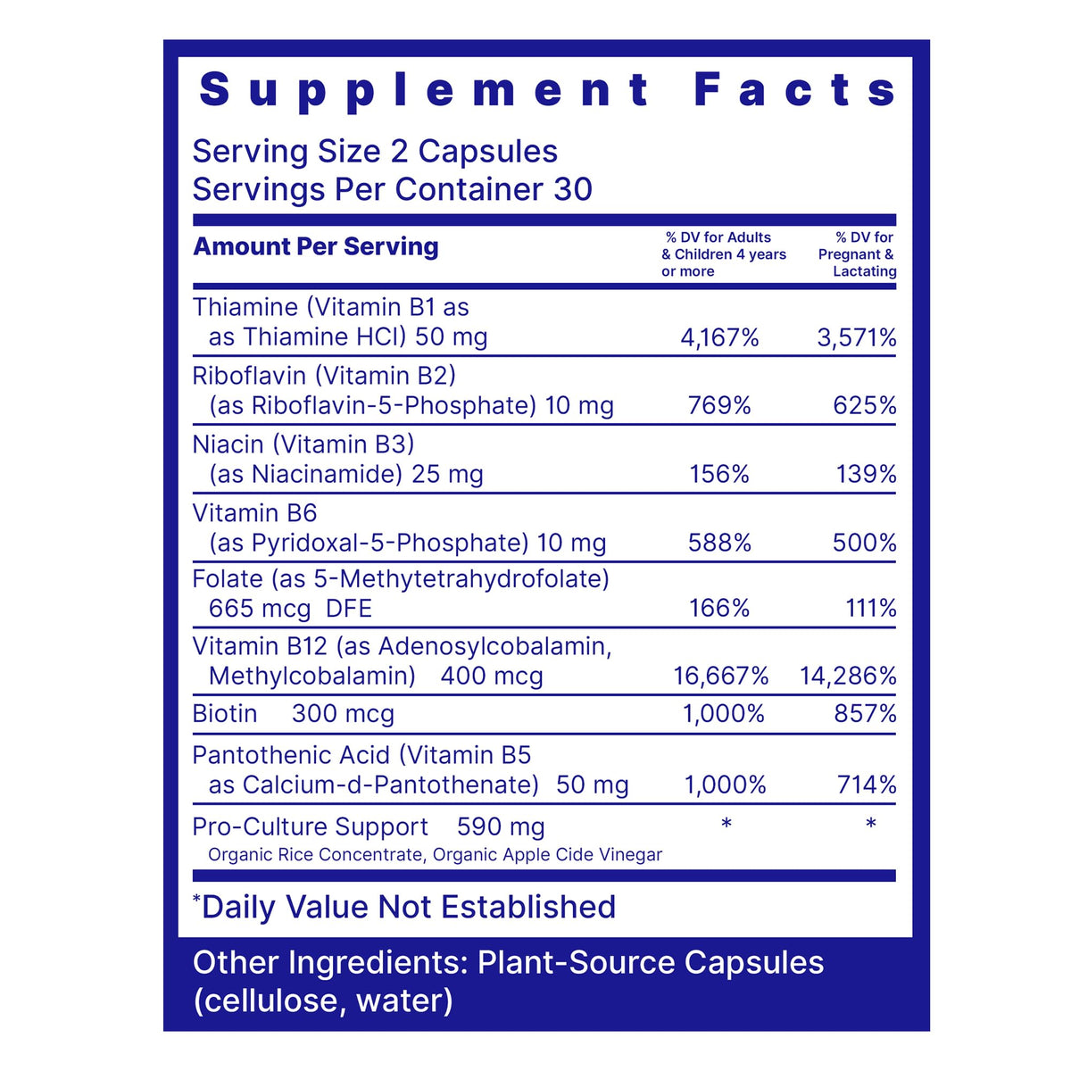 Quantum Nutrition Labs Max Energy Bs - Vitamin B Complex, Methylated B Complex Vitamins with Vitamin B1, B6, B12, Thiamin, Folate and Biotin