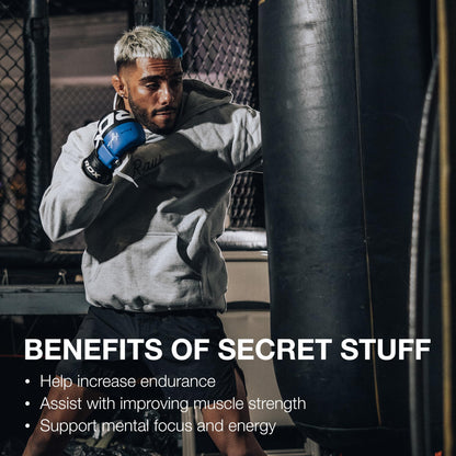 RAW Christopher's Secret Stuff Pre Workout Powder, Thavage (Tastes Like Winning) - Chris Bumstead CBUM Preworkout Supplement for Men & Women - Working Out, Hydration & Energy - 40 Servings