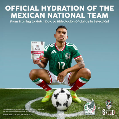 Salud 2-in-1 Hydration Packets + Immunity Electrolytes Powder, Mango - Agua Fresca Drink Mix, Elderberry, Dairy & Soy Free, Non-GMO, Gluten Free,