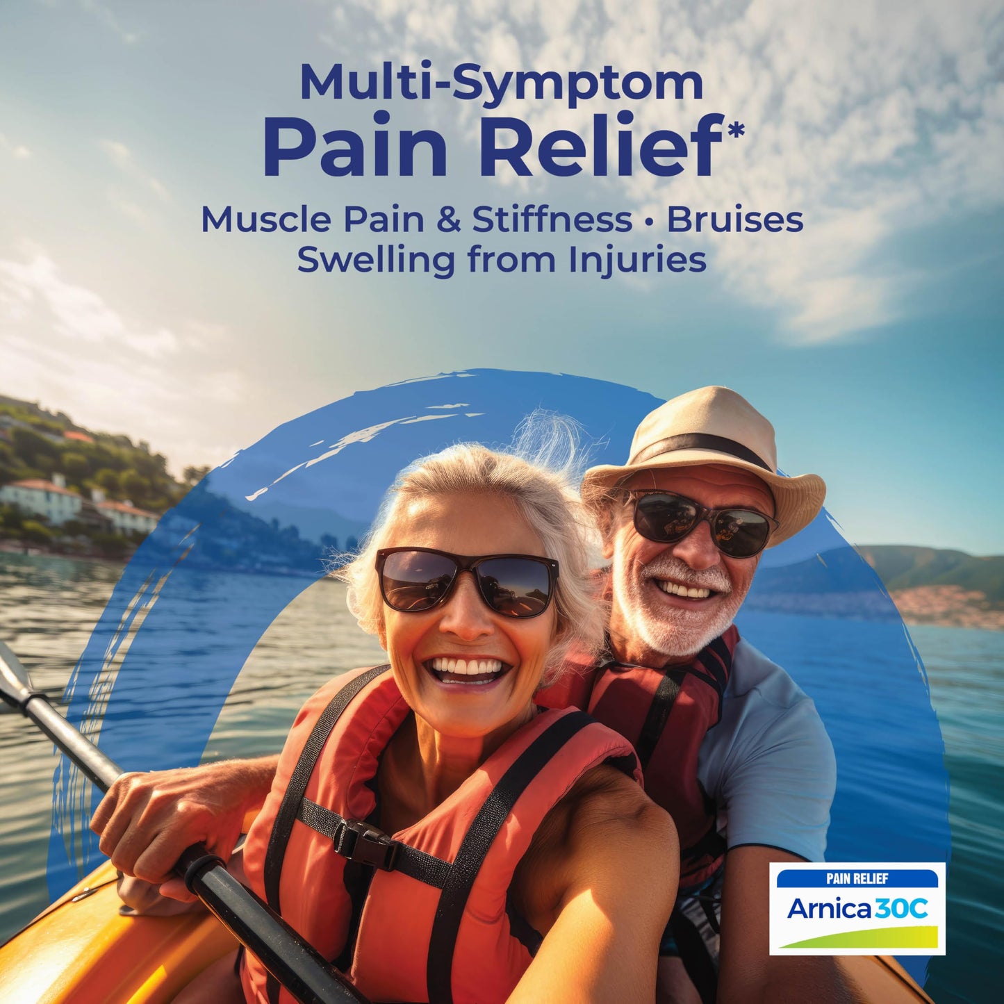 Boiron Arnicare Gel 4.2 oz (Twin Pack) for Joint Pain Relief, Muscle Pain, Muscle Soreness, and Swelling from Bruises or Injury - Non-Greasy and Fragrance-Free Arnica BoironBuy Supplements Australia
