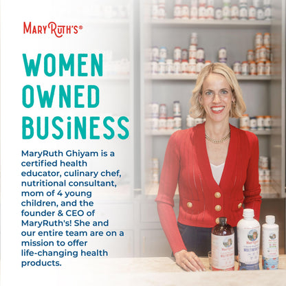 MARYRUTH'S 3-in-1 Probiotics for Digestive Health | Prebiotic & Postbiotic | Gut Health Supplement for Women & Men | 23 Unique Strains