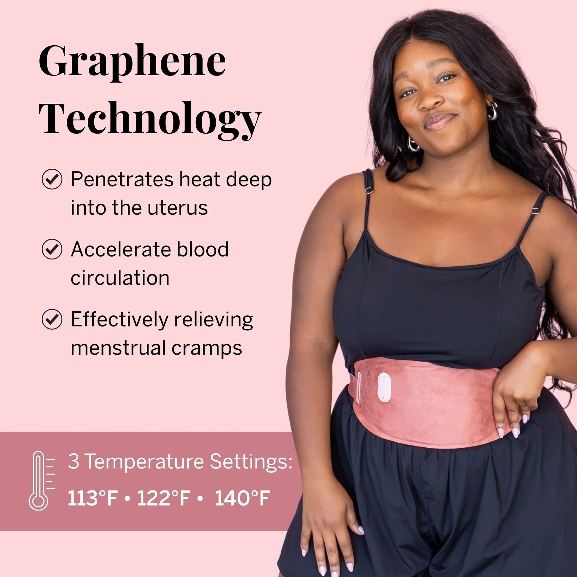 Pixie Period Heating Pad for Cramps - Thinnest Wearable Heating Pad for Feminine Care - Unnoticeable Under Clothes - Best Portable Pain Relief Heat Belt On The Market - Hours of Menstrual Pain Relief Pixie CupBuy Supplements Australia