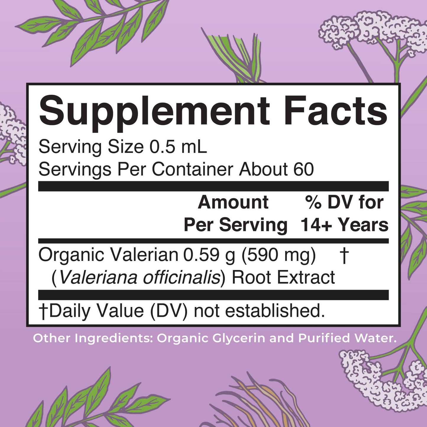 MARYRUTH'S Organics Valerian Root Liquid Drops | 2 Month Supply | Sugar Free | USDA Organic Valerian Root Drops | Support Sleep | Calm and Stress Relief