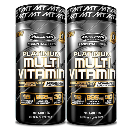 MuscleTech Platinum Multi Vitamin 90 Count (2 Pack) MuscleTech