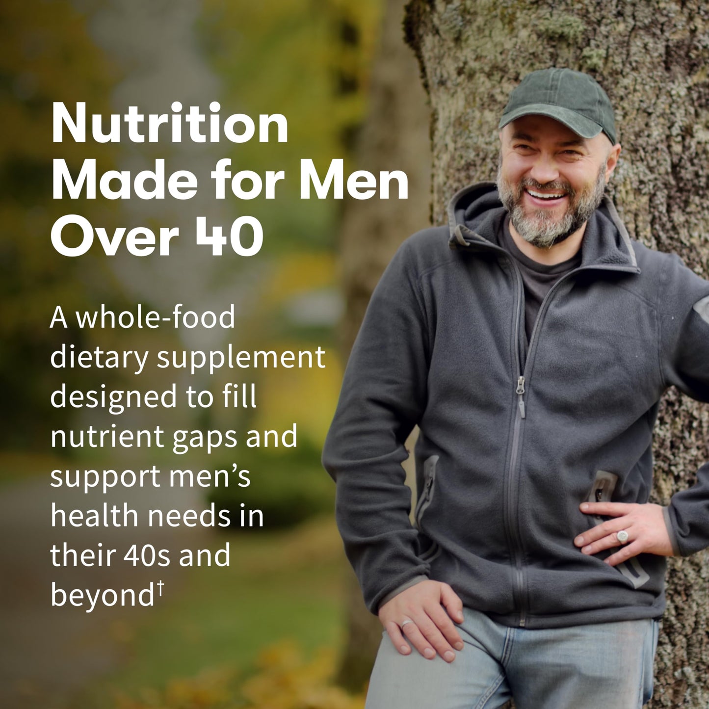 Garden of Life Organics Men's 40+ Multivitamin with Prostate Support, B12 & Vitamins – Vegan Daily Whole Food Multivitamin, Non-GMO, Certified Organic, 120 Tablets Garden of LifeBuy Supplements Australia