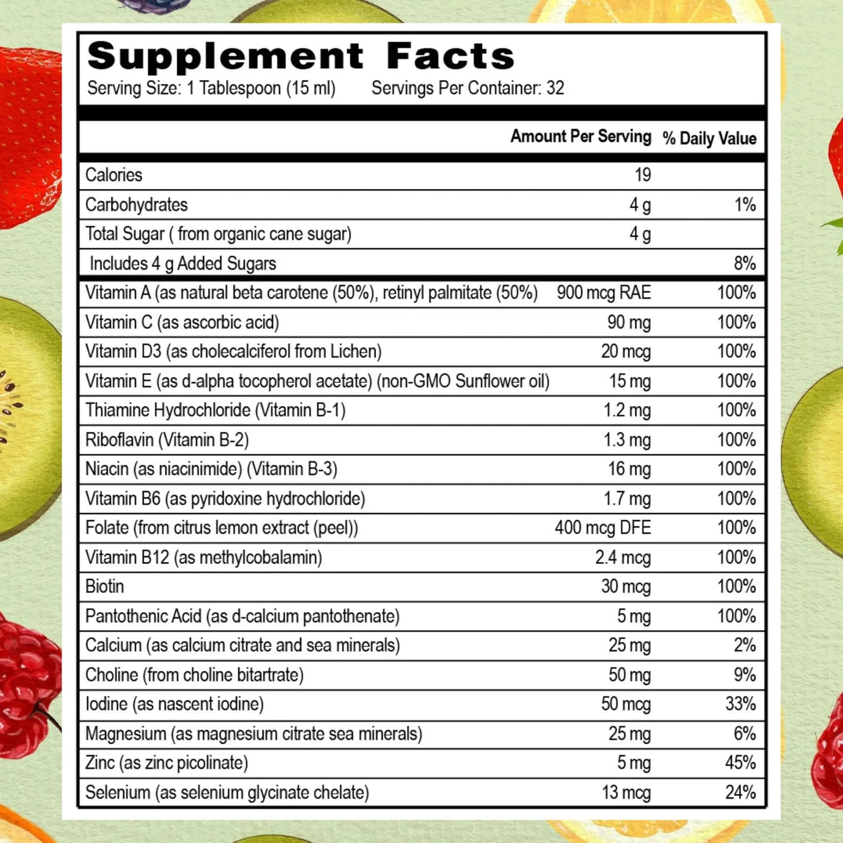 Go Healthy Liquid Vitamins for Women, Men, Teens | Vegan Vitamin & Mineral | High Absorption | Premium Liquid Multivitamin | Go Healthy Natural