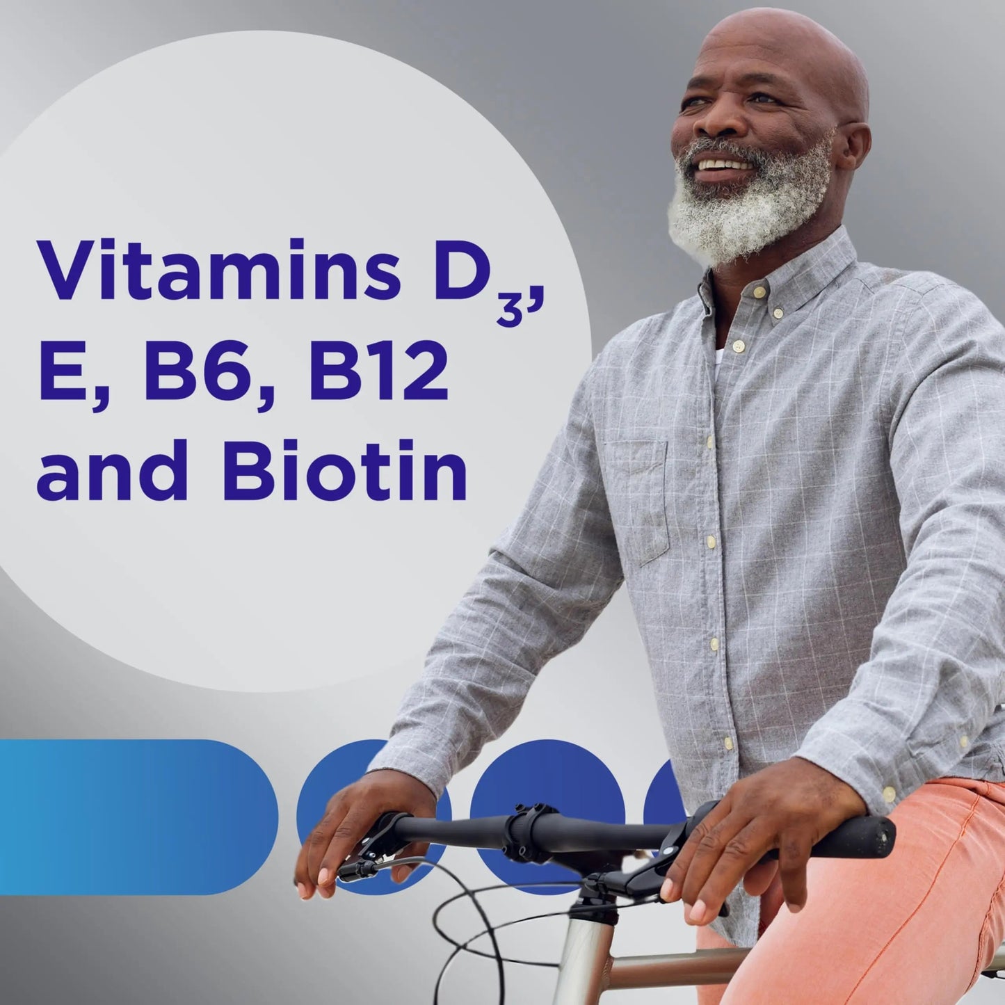 Centrum MultiGummies for Men 50 Plus, Multivitamin/Multimineral Supplement with Vitamins D3, E, B6, and B12 Centrum