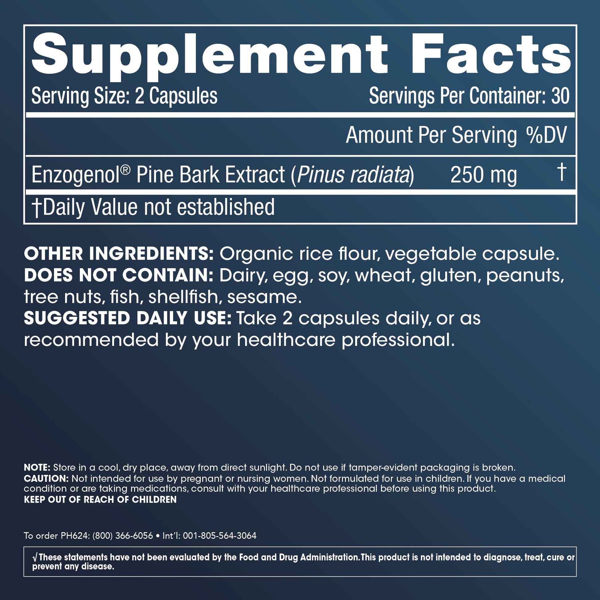 ProHealth Enzogenol Pine Bark Extract | 60 Capsules | New Zealand Sourced Antioxidant Support | Triple 3rd Party Tested, GMP Manufactured in The USA ProHealth buy supplements Au