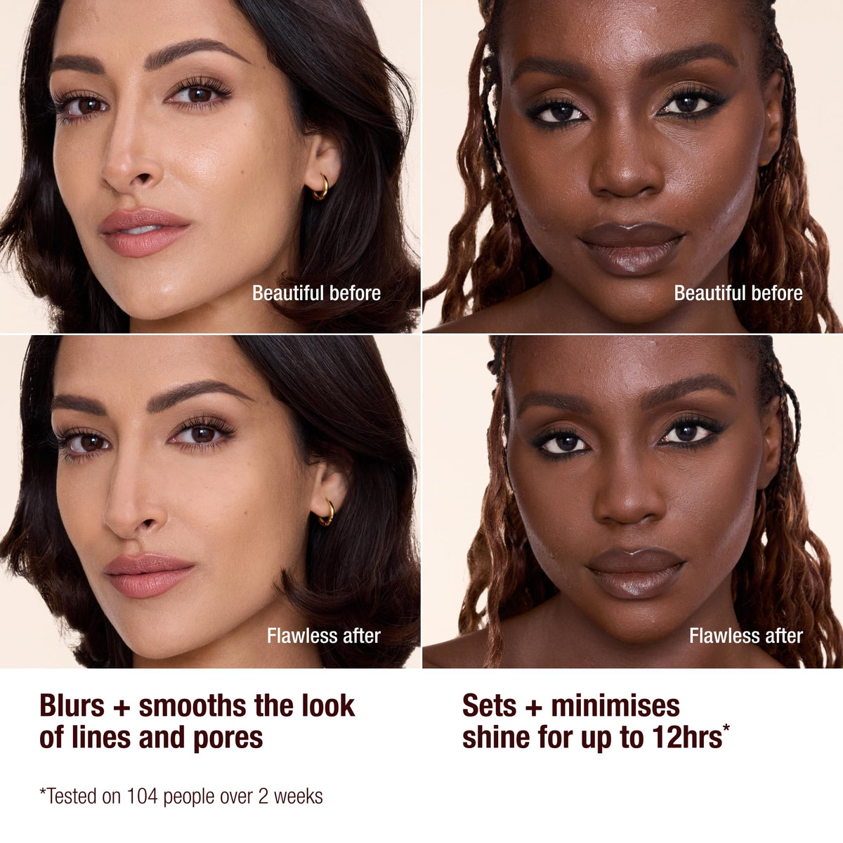 Charlotte Tilbury Airbrush Flawless Finish Setting Powder - Pore-Blurring Pressed Powder for Face Makeup to Minimize Shine with a Soft-Focus Finish - 1 Fair Charlotte TilburyBuy Supplements Australia