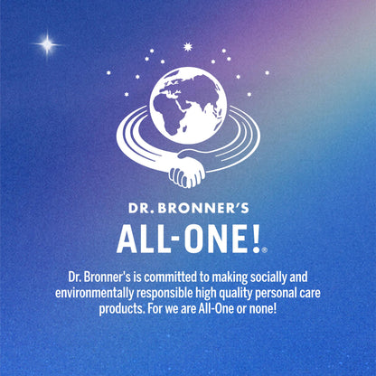 Dr. Bronner's Pure-Castile Magic Liquid Soap - Made with Regenerative Organic Certified Oils- 18-in-1 Uses for Face