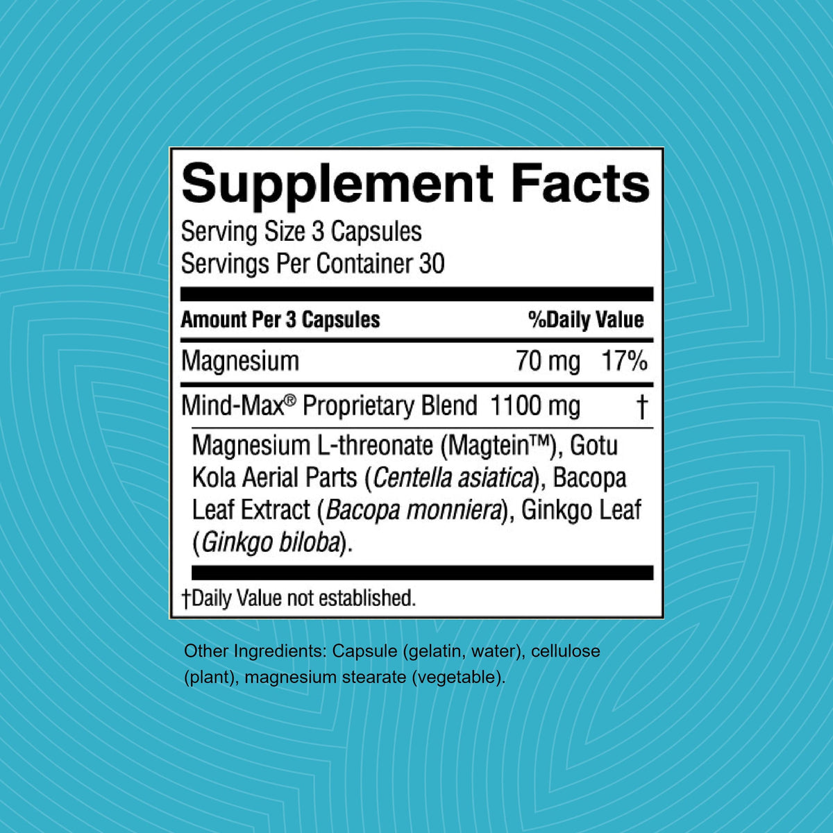 Nature's Sunshine Mind-Max 90 Capsules Nature's SunshineBuy Supplements Australia