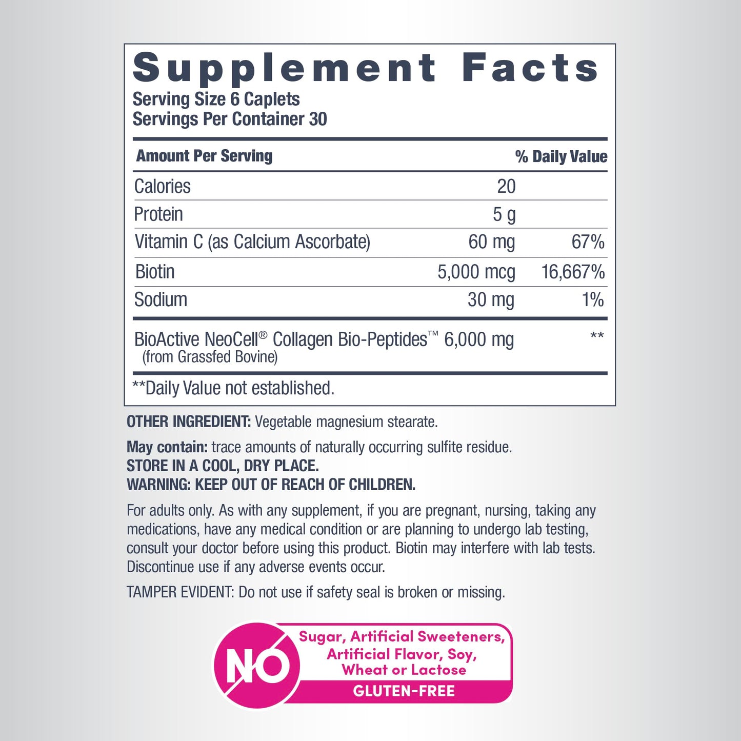 NeoCell Collagen Peptides Pills | 180 Tablets | with Vitamin C and Biotin | Grass Fed Bovine | Hair, Skin, & Nails | for Women and Men NeoCell buy supplements Au
