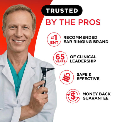 Lipo Flavonoid Ear Ringing - Doctor-Recommended for Ringing Ears – Clinically Proven Lemon Bioflavonoid Complex with Vitamins C, B1, B2, B6, B12,