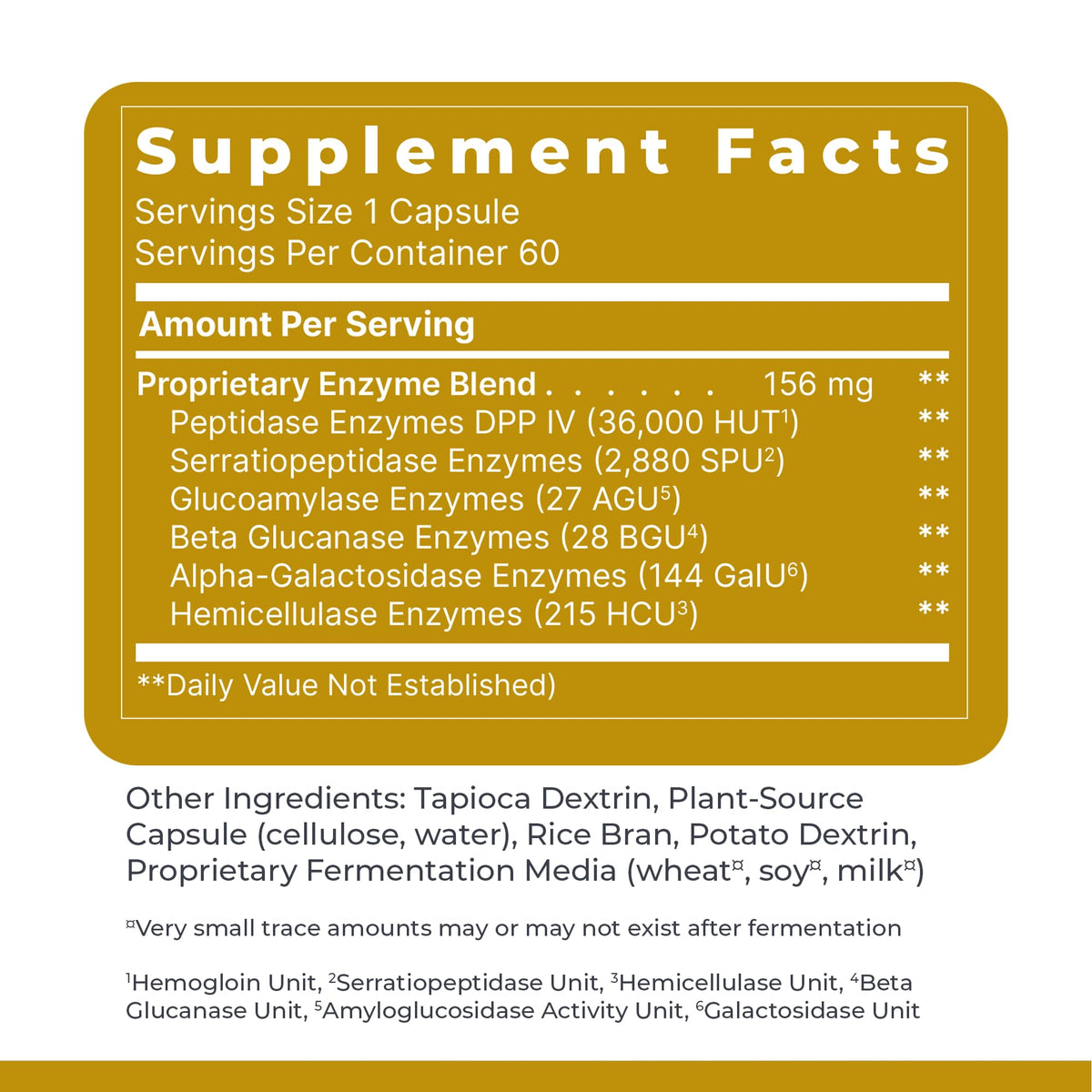 Premier Research Labs Digestase-SP - Enzymes for Digestion, Fermented Digestive Enzymes for Women & Men, Gut Health Support Pills with Peptidase, Hemicellulase - 60 Vegetarian Capsules Premier Research LabsBuy Supplements Australia