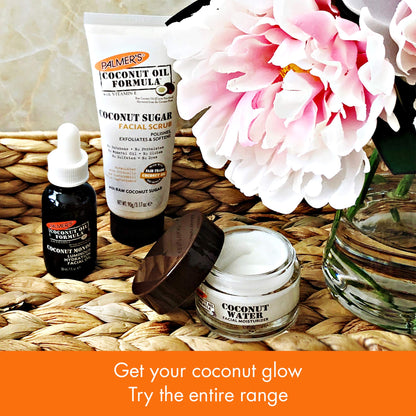 Palmer's Coconut Oil Formula Coconut Sugar Facial Scrub Exfoliator, Face Scrub to Gently