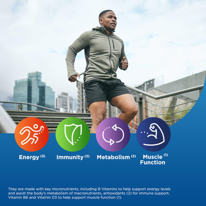 Centrum Multivitamin for Men, Multivitamin/Multimineral Supplement with Vitamin D3, B Vitamins and Antioxidants, Gluten Free