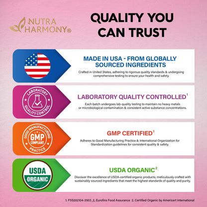 USDA Organic Vitamin B-Complex B5 Pantothenic Acid | B12 Methylcobalamin | B1 Thiamine | B6 Pyridoxine | B7 Biotin | B9 Folic | B3 Niacinamide