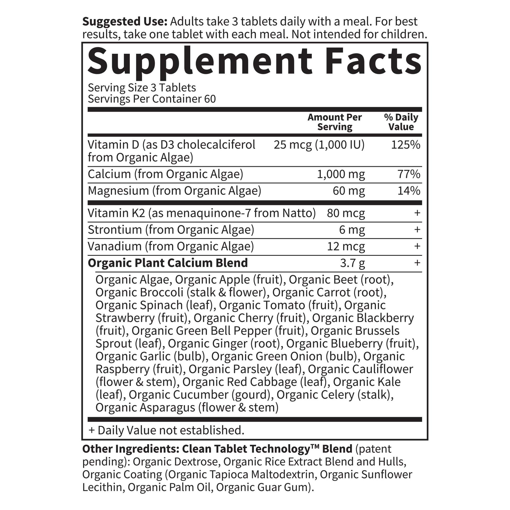 Garden of Life Calcium Supplement with Magnesium & Organic Vitamin D3 K2, Made from Whole Foods, Gluten-Free, 180 Count Garden of LifeBuy Supplements Australia