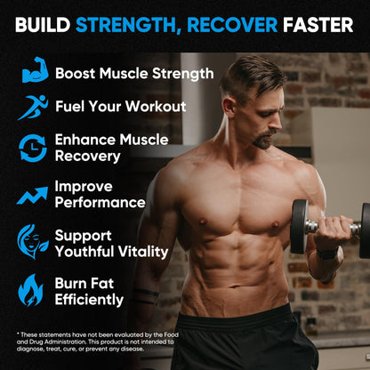 Venture Pal 100% Pure Micronized Creatine Monohydrate Powder, Unflavored Creatine for Women & Men, Vegan, Keto, Gluten Free, 5 g (5000mg) per Serving