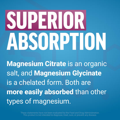 Force Factor Ultimate Magnesium Supplement, 330mg Magnesium Glycinate & Magnesium Citrate, Like Magnesium Gummies, Support Calm, Relaxation,