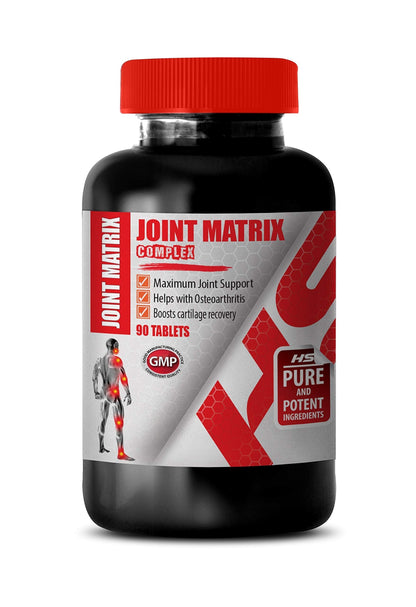 Mobility Support - JOINT MATRIX COMPLEX - Active Lifestyle, Wellness Formula, Flexibility Blend, Joint Nutrition, Structural Support, Motion Formula, Natural Joint Support 1 Bottle 90 Capsules Healthy Supplements LLCBuy Supplements Australia