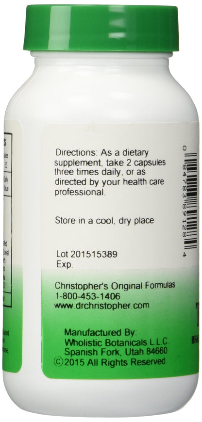 Christopher's Original Formulas Complete Tissue & Bone Formula – 100 VCaps | Herbal Support for Bones & Connective Tissue - Pack of 2 Christopher's Original FormulasBuy Supplements Australia