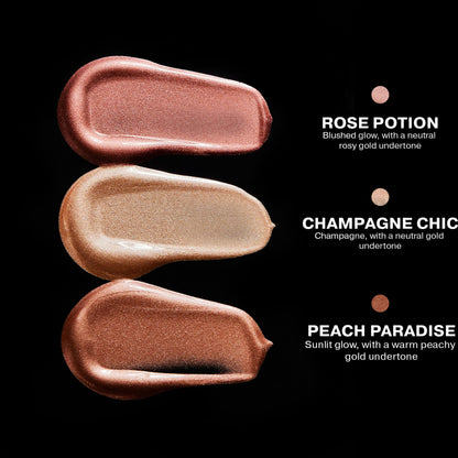 ICONIC LONDON Rollaway Glow | Liquid Highlighter for a Radiant Glow, Cruelty-Free, Vegan Makeup (Champagne Chic) 0.27 Fl oz ICONIC LONDON buy supplements Au