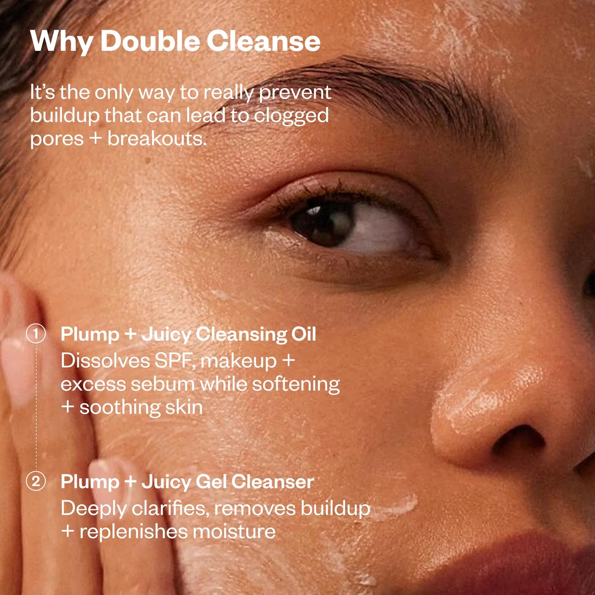 Kosas Plump + Juicy Cushiony Calm Botanical Cleansing Oil – Hydrating Makeup Remover for Sensitive Skin, Non-Greasy Oil Cleanser with Ceramides & Squalane for Soft, Soothed Skin KosasBuy Supplements Australia