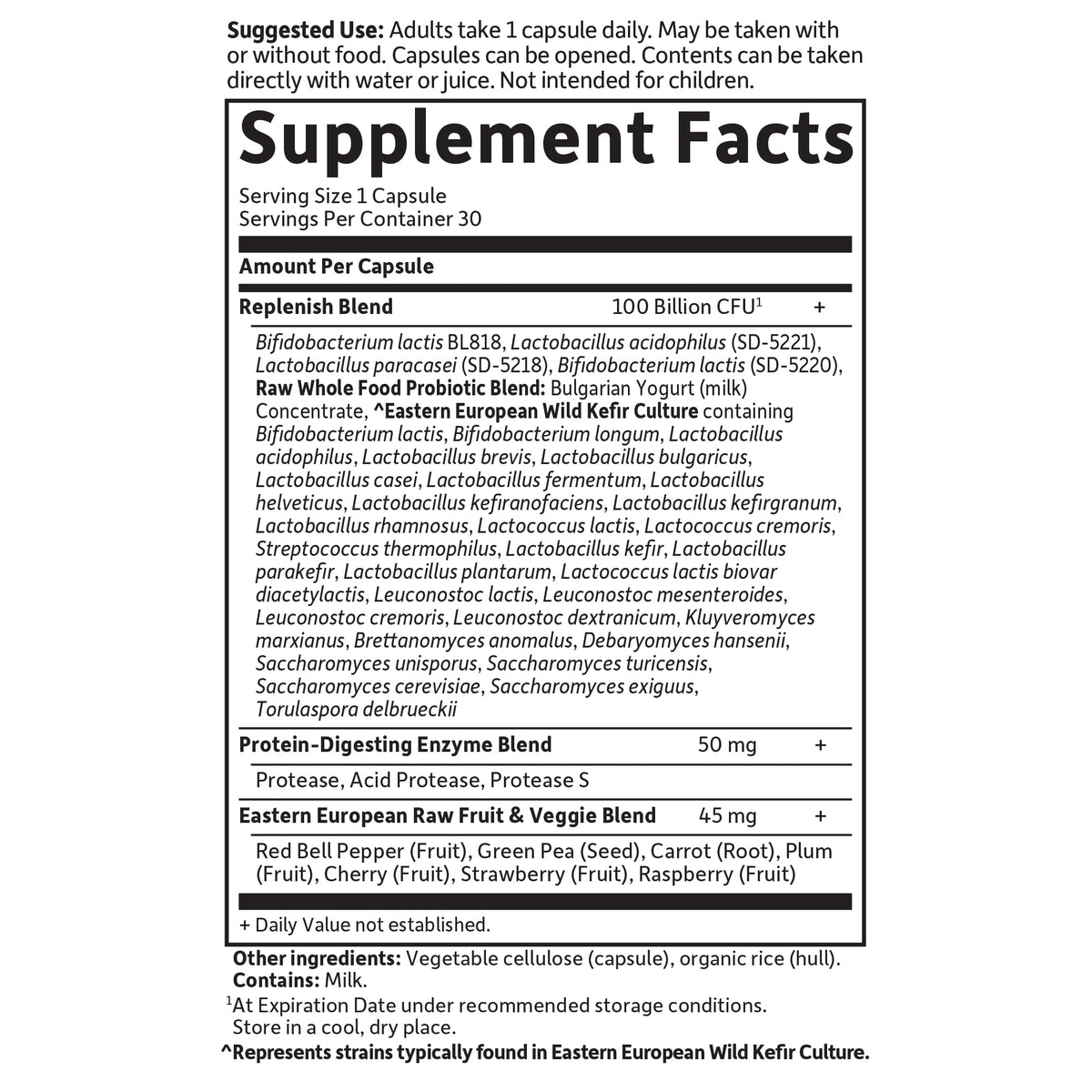 Garden of Life Raw Probiotics for Women and Men with Digestive Enzymes, 100 Billion CFU, Clinically Studied Strains, Shelf Stable, 30 Capsules Garden of Life buy supplements Au