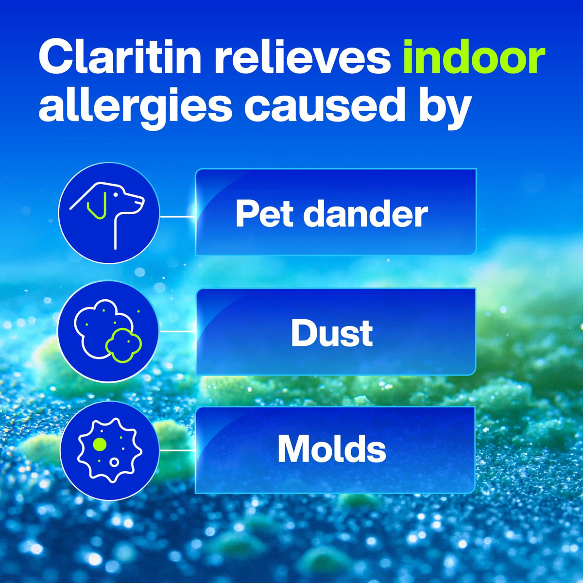Claritin 24 HR Non Drowsy Allergy Medicine, Loratadine antihistamine tablets, 10 Ct