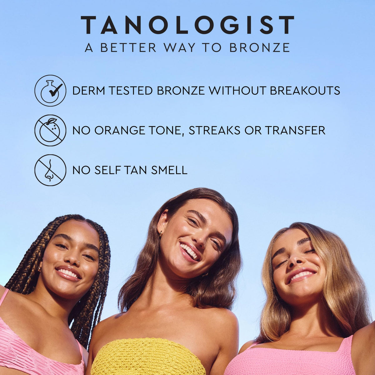 Tanologist Dark Self Tan Drops, Streak-Free Body & Face Tanning Drops, No Fake Tan Smell
