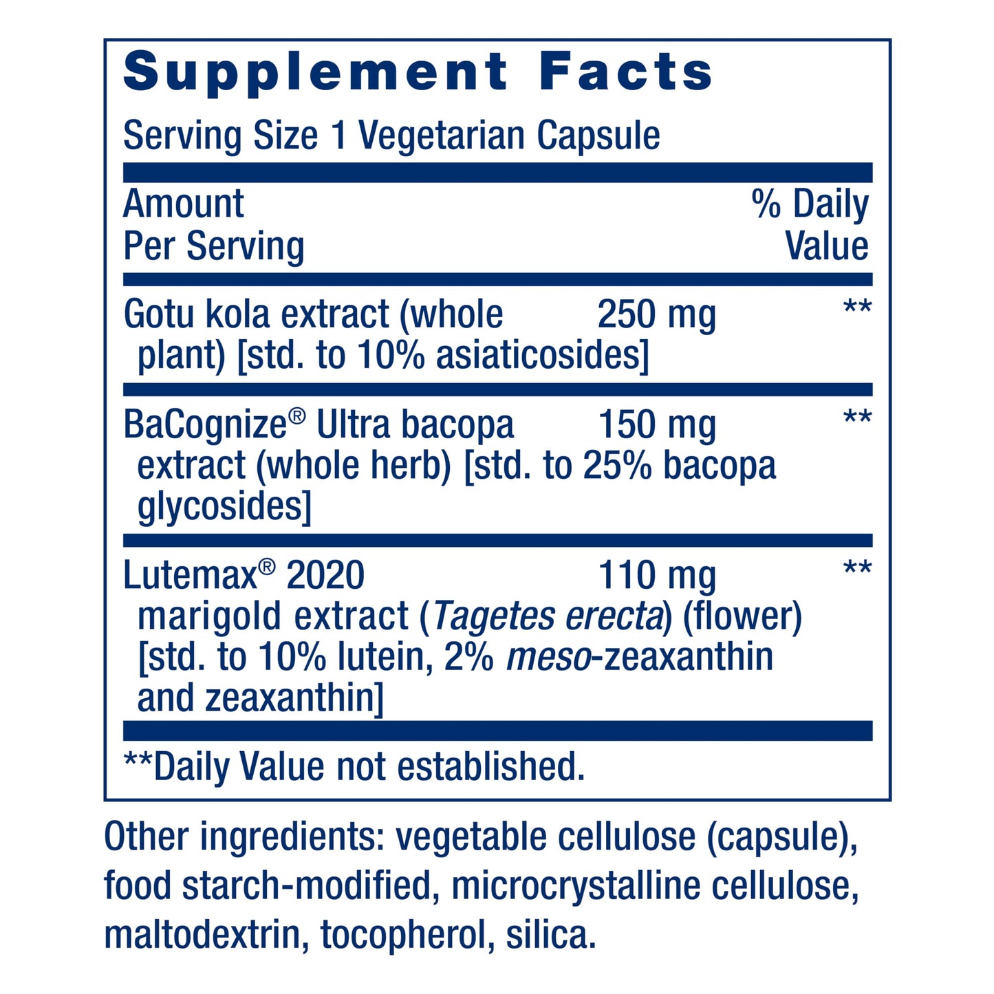 Life Extension Quick Brain Nootropic, Fast Thinking, Learning, Concentration, Lutein, zeaxanthin, gotu kola, bacopa, Gluten Free, Non-GMO, Vegetarian, 1 Daily, 30 Capsules, (Pack of 2) Life Extension buy supplements Au