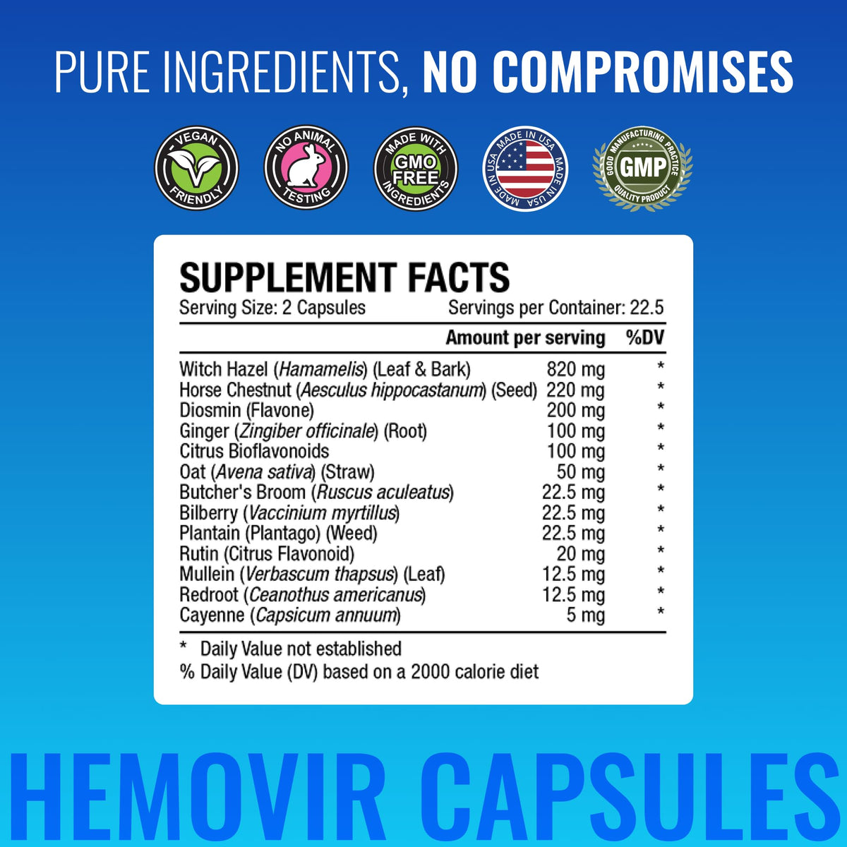 Approved Science Hemovir - Hemorrhoid Capsules and Cream - Dual-Action Stops Itching and Optimizes Blood Flow - Internal and External Care - 45 Capsules + 2 Fl Oz - Vegan - Non GMO - Made in The USA Approved ScienceBuy Supplements Australia